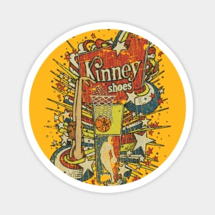 Kinney Basketball Shoes - Caucasian 1977 Magnet